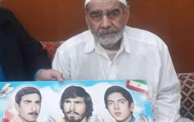 پدر سه شهید خوزستانی به فرزندانش پیوست