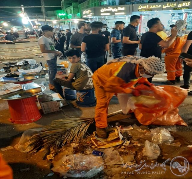  
  گزارش تصویری ازطرح  پاکسازی شب عیدفطر بازارچه های منطقه شش