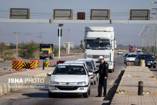 جزئیات محدودیت تردد در محورهای ورودی و خروجی خوزستان