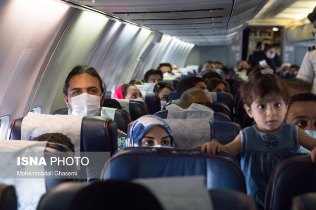 قرنطینه مسافران پروازهای کیش در فرودگاه اهواز