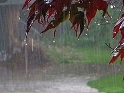 پبش بینی وقوع رگبار باران و تندبادلحظه‌ای در خوزستان