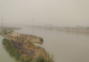 هشدار زرد پدیده گرد و خاک در برخی مناطق خوزستان