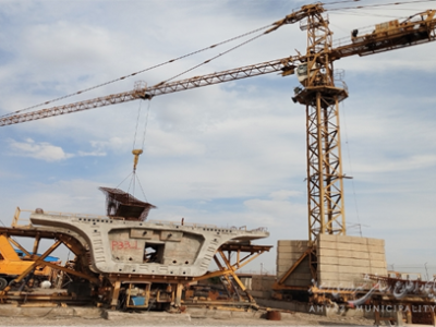 پیشرفت ۳۸ درصدی عملیات اجرایی پروژه تقاطع غیر همسطح شهید کجباف