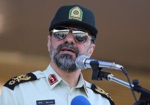 فرمانده نیروی انتظامی کشور وارد خوزستان شد