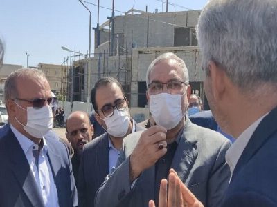 بازدید وزیر بهداشت از مراکز بهداشتی و درمانی امیدیه و آغاجاری