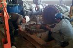 تعمیر و بازسازی ۲ دستگاه پمپ در تاسیسات منصوری‌یک