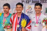 مدال آوری رکابزنان خوزستان در مسابقه‌های قهرمانی آسیا
