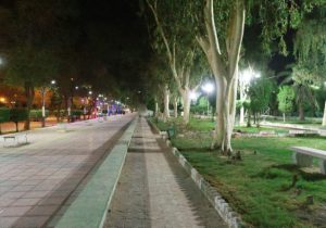 تقویت و اصلاح شبکه روشنایی پارک‌ها و میادین اهواز