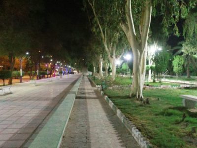 تقویت و اصلاح شبکه روشنایی پارک‌ها و میادین اهواز