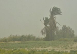 پیش بینی وزش باد و گرد وخاک در خوزستان