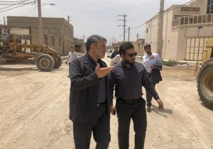 گزارش تصویری بازدید شهردار اهواز از پروژه های عمرانی مناطق ۱و۲و۵