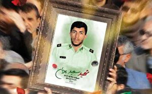 امروز ،تشییع و خاکسپاری شهید مدافع امنیت در باغملک