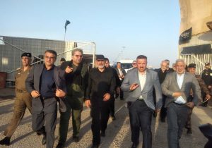 گزارش تصویری بازدید وزیر کشور و همتای  عراقی از مرز چذابه