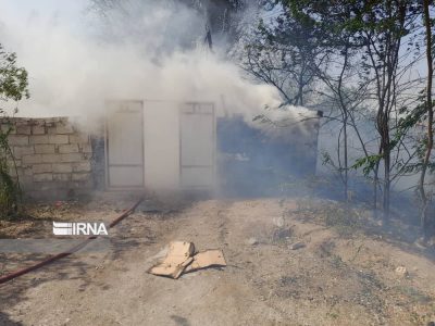 نجات ۱۰ شهروند خرمشهری در آتش‌سوزی ۲ واحد مسکونی