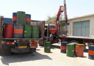 جمع ­آوری و انتقال پسماندهای حاوی PCBS در سازمان آب و برق خوزستان