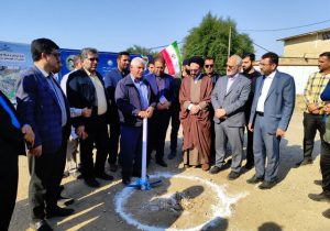 آغاز عملیات اجرایی مخازن آب شرب و اصلاح شبکه آب مسجد سلیمان