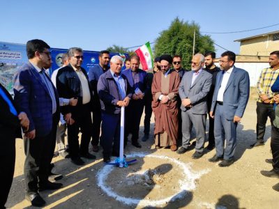 آغاز عملیات اجرایی مخازن آب شرب و اصلاح شبکه آب مسجد سلیمان