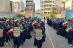 نواخته شدن «زنگ ظفر» ‌در مدارس خوزستان در حمایت از حمله «وعده صادق»