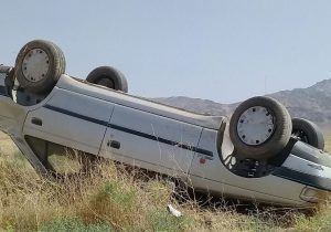 واژگونی خودروی سواری در دزفول پنج مصدوم بر جا گذاشت